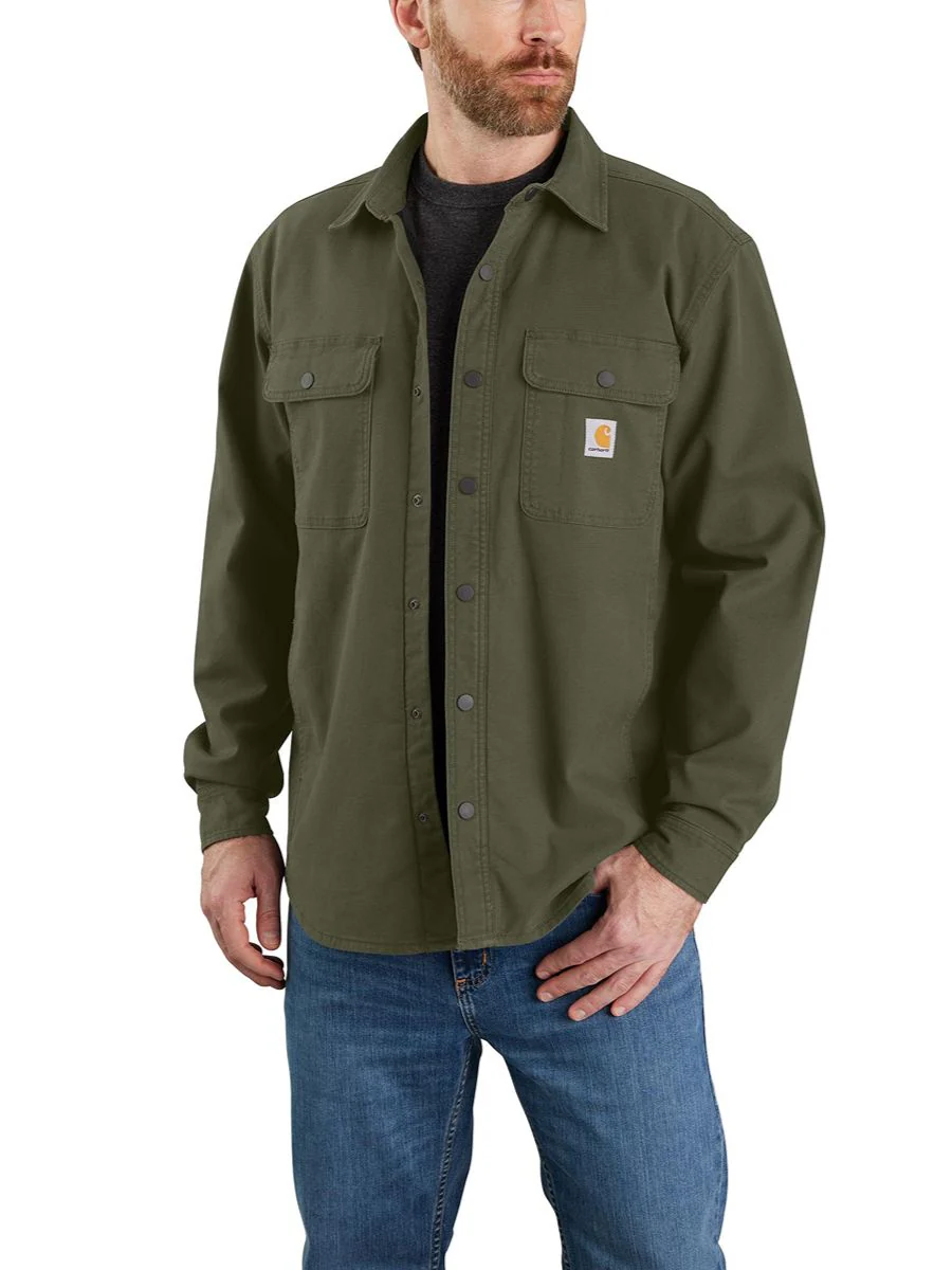 Carhartt Canvas Fleece Lined Shacket - Image 3