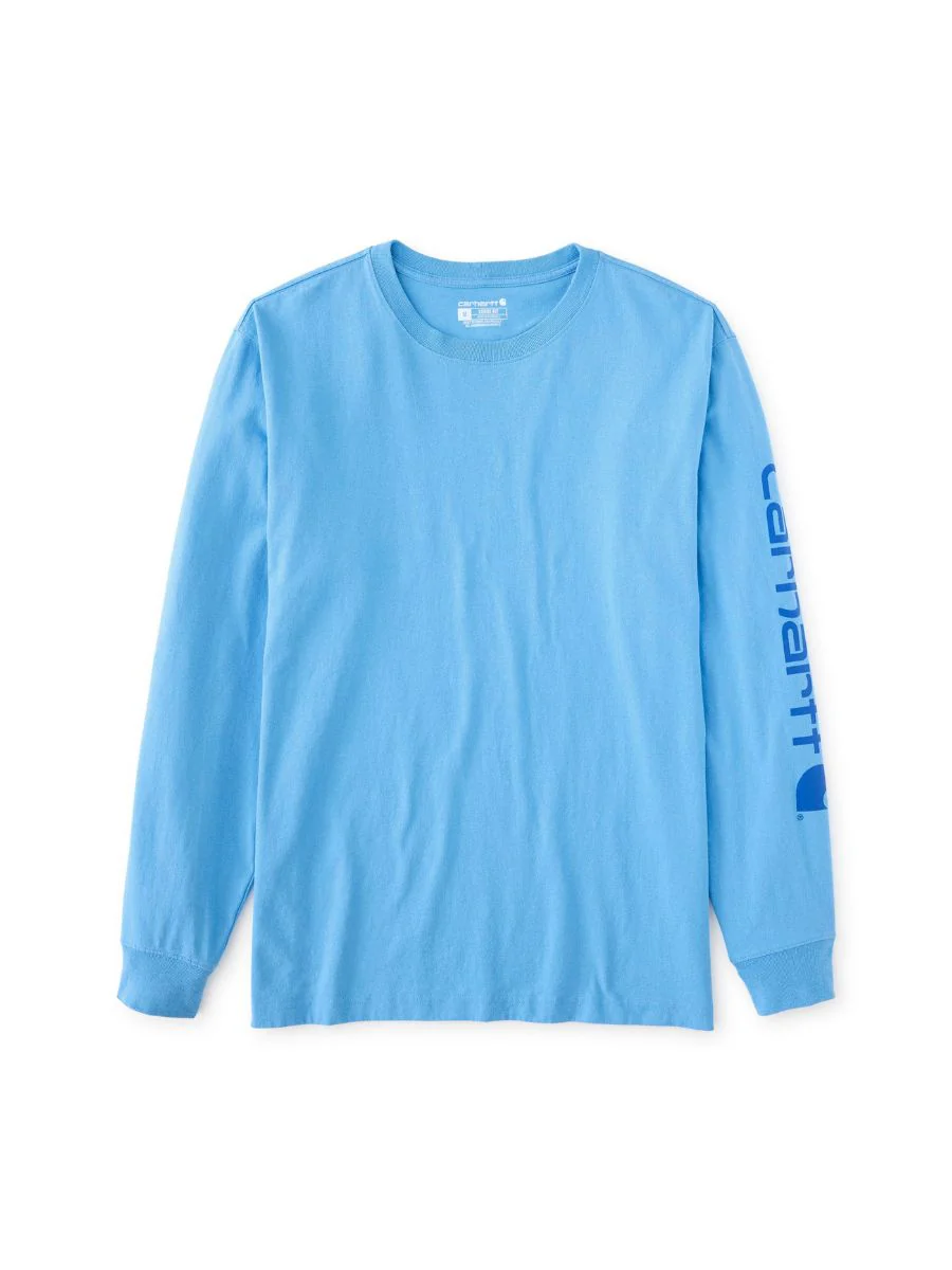Carhartt Loose Fit Heavyweight Long Sleeve Logo Tee - Image 18