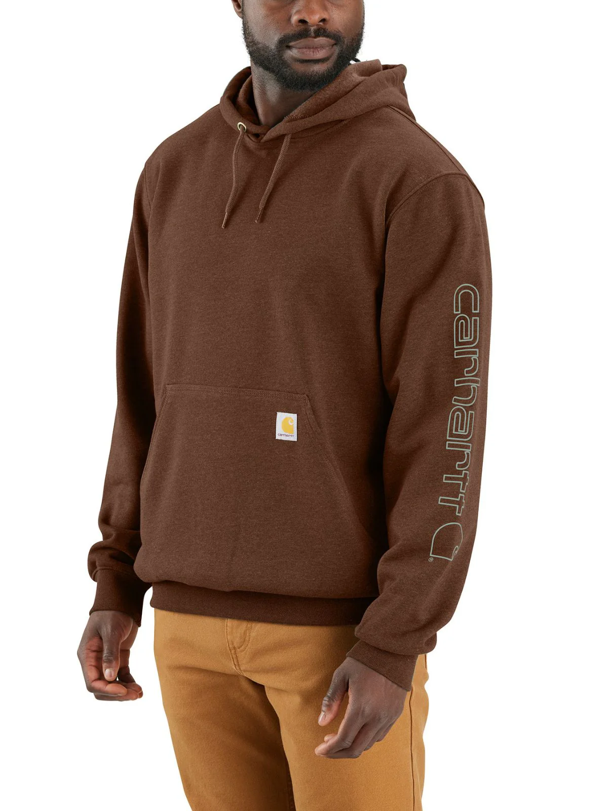Carhartt Midweight Hooded Logo Hoodie - Image 14