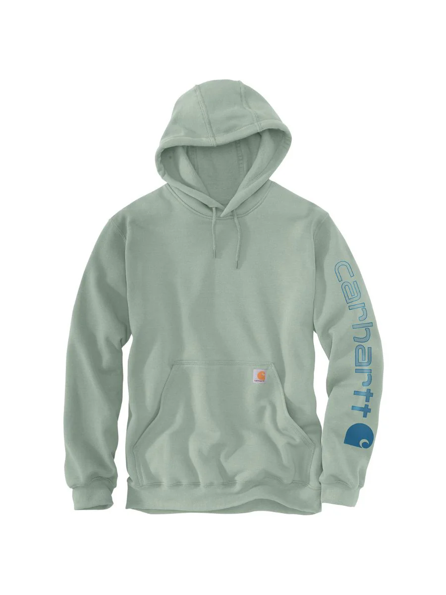 Carhartt Midweight Hooded Logo Hoodie - Image 15