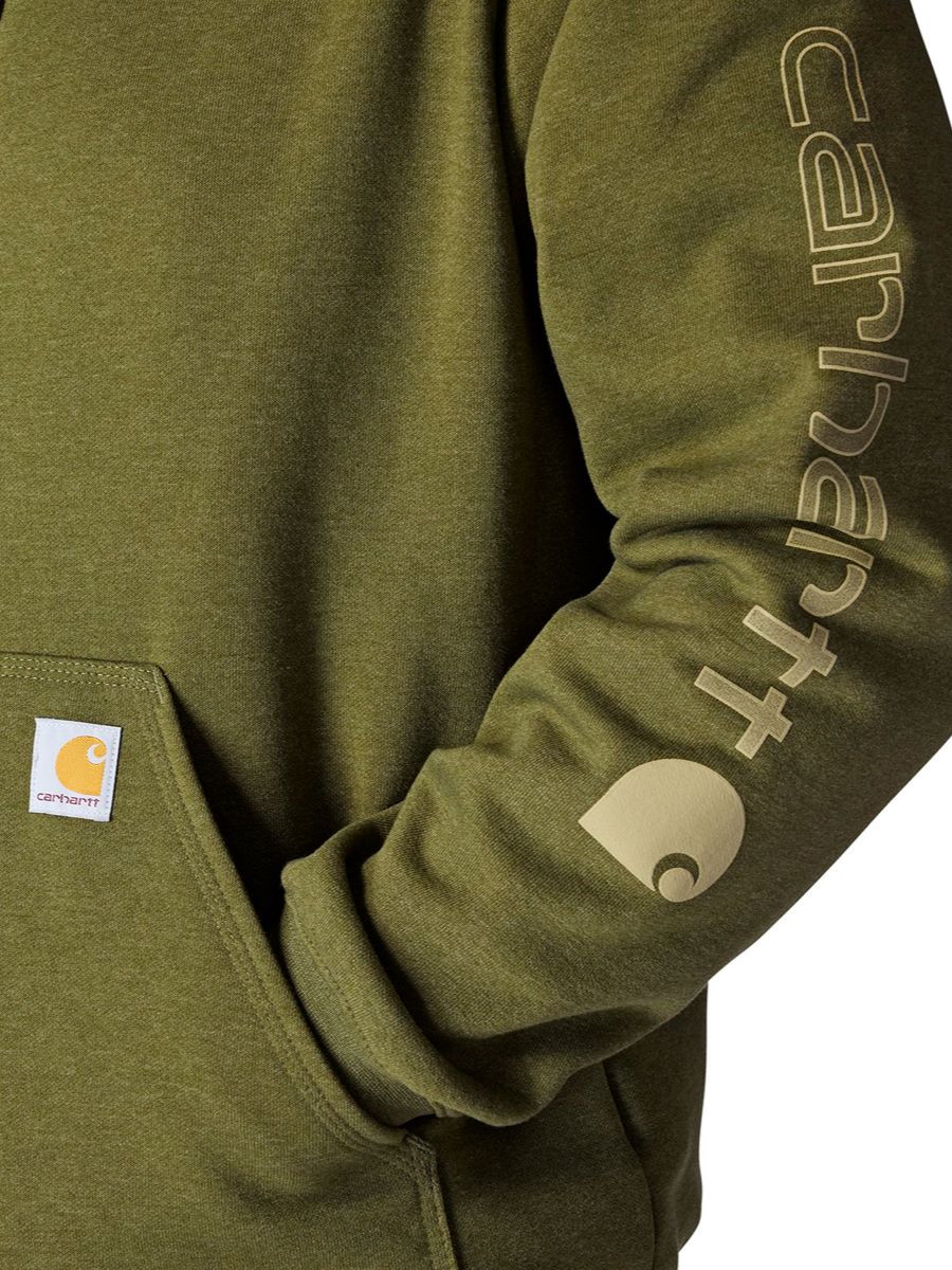 Carhartt Midweight Hooded Logo Hoodie - Image 22