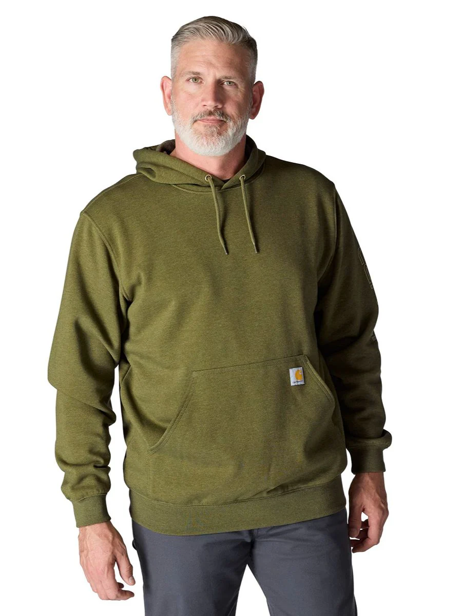 Carhartt Midweight Hooded Logo Hoodie - Image 23