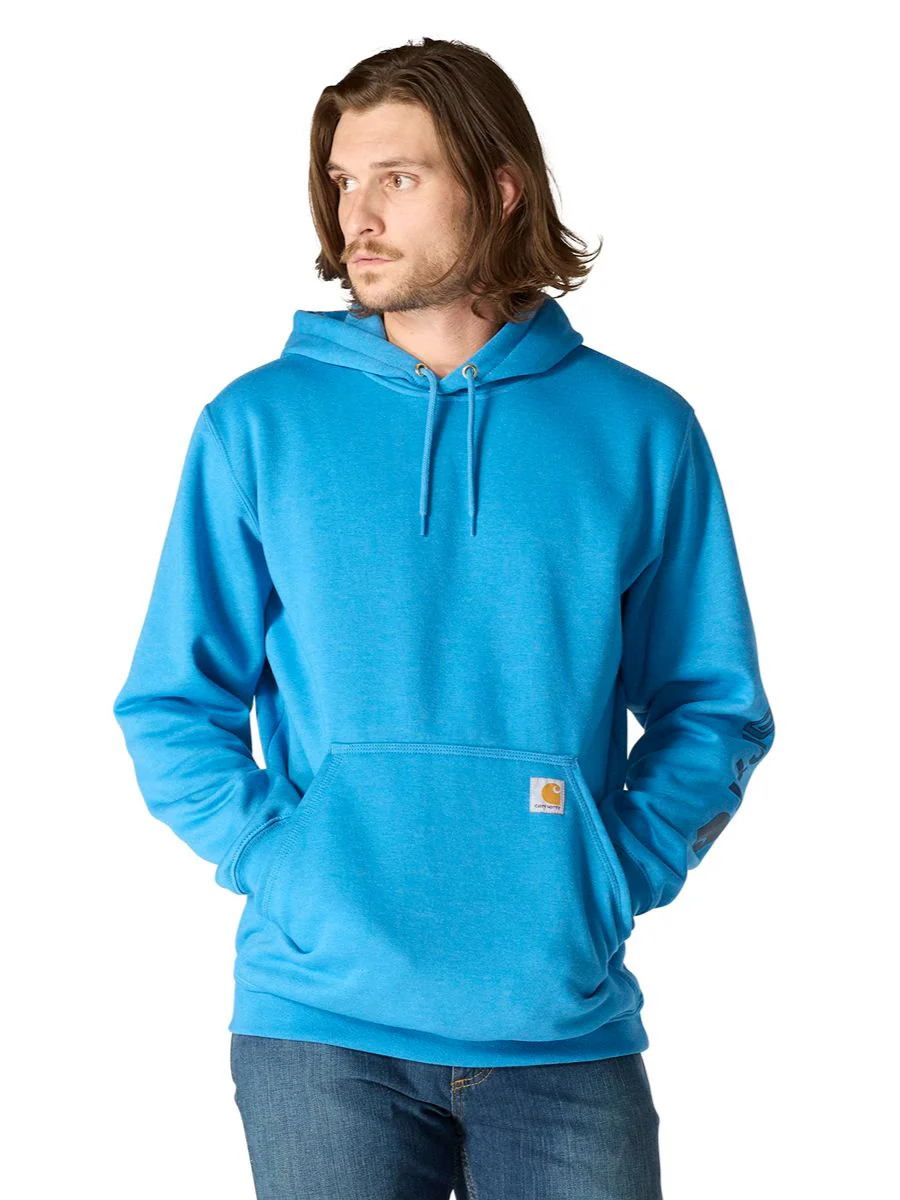 Carhartt Midweight Hooded Logo Hoodie - Image 4