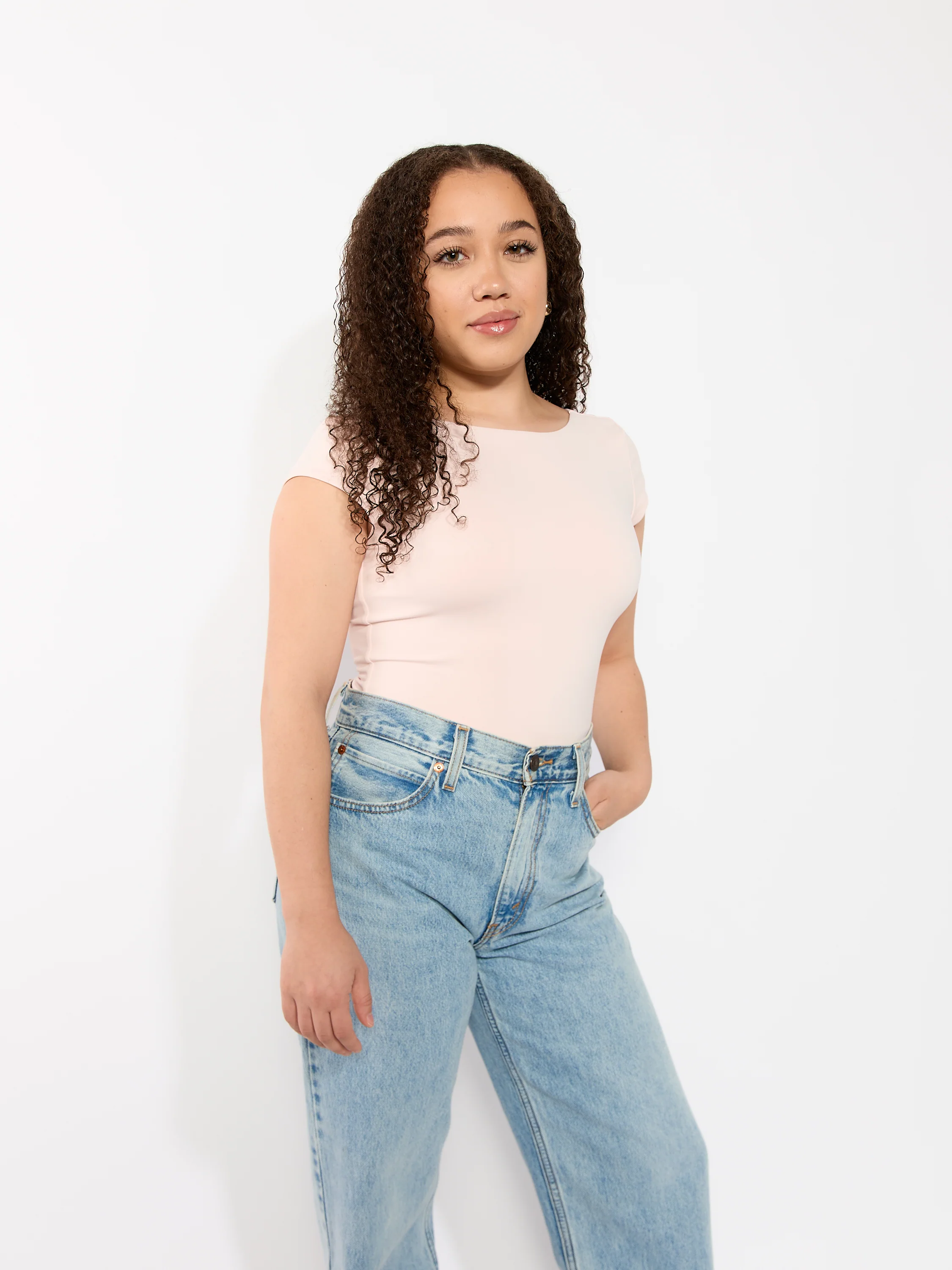 Second Skin Brida Cap Sleeve Crop Top - Image 8